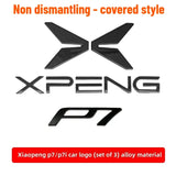 Black Front and Rear Badge for Xpeng G9 G6 P7i P5 G3i P7