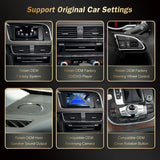 12.3 Inch Wireless CarPlay Android Auto Screen for Audi Q5 Android Head Unit wincago