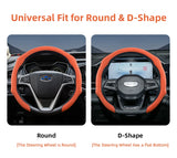 Suede Steering Wheel Cover for Geely Coolray