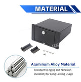 Rear Seat Lockable Storage Box for Jeep Wrangler JK JL Car Interior Accessory HEBE