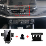 Smart Wireless Charging Phone Holder for Jeep Compass 2021–2025