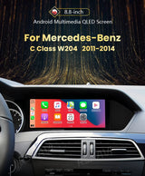 Android 15 Multimedia Head Unit for Mercedes-Benz C-Class W204 Android Head Unit RSNAVI