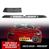 Lower Bumper Anti Insect Net Anti Dust Proof Inner Vent Grille Cover Insect-proof Front Cover For Tesla Model 3 Highland 2026