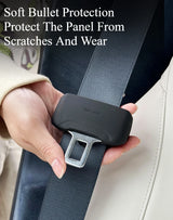 For Zeekr 007 001x Seat Belt Socket Protection Cover Scratch Resistant Silicone Cover Automotive Accessories
