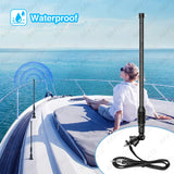 Flexible Marine Radio Antenna FM AM Signal Booster Car Interior Accessory AKAMATE