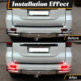Rear Bumper Reflector Light 3-Function for Land Cruiser Car Interior Accessory MAGIC COLORM