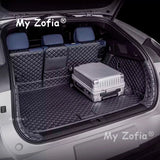 Car trunk mat For Xpeng G6 2024 2025 2026 Car Boot Mat Cargo Protection Leather Trunk Mat Interior Modification Accessories I
