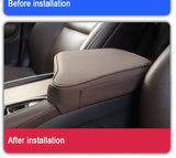 Leather Armrest Pad Heightener for Volvo XC60 S90