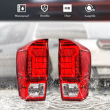 LED Tail Lamps Smoked Lens for Toyota Tacoma 2016-2022
