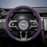 Jaguar Premium Suede Snap-On Steering Wheel Cover
