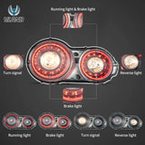 LED Tail Light Assembly for Nissan GT-R 2008-23 Car Interior Accessory VLAND