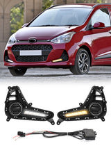 LED DRL Fog Turn Signal Lights for Hyundai Grand i10 Car Interior Accessory MAGIC COLORM