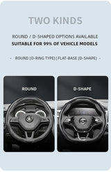 Steering Wheel Cover Carbon Fiber for Skoda Octavia