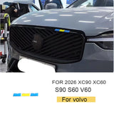 Grille Trim ABS Set for Volvo S60 XC60 S90 V90 XC90 Car Interior Accessory LINGLUYANG
