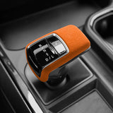 Carbon Fiber For Chevrolet Silverado (2022-2023) Gear Shift Knob Cover Lever Shifter Boot Gear Shift Knob Cover OEM