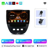 10-Inch Android Head Unit for Peugeot 107 Toyota Aygo C1