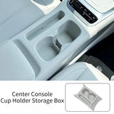 Geely Xingyuan EX2 eMAS 5 Center Console Cup Holder Pad Full Coverage Silicone Mat Storage Box Interior Modification Center C