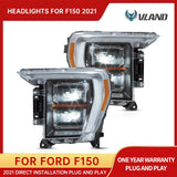 Vland LED Matrix Headlights for Ford F-150 2021-2024 Car Interior Accessory Vland United States