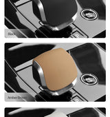 Original Leather Center Gear Shift Knob Cover For Jaguar Lever Shifter Boot Anti Scratch Car Performance Interior Accessories