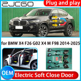 Automatic Electric Soft Close Door Kit for BMW X4 2014–2025 Car Interior Accessory ZJCGO