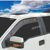 Front Window Louvers for Ford F150 Raptor 09-14