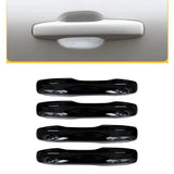 Black Door Handle Covers for Volvo XC60 V90 XC90 Car Interior Accessory LINGLUYANG 4pcs