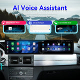 24.6" Dual Screen Android Head Unit for Mercedes Benz GLK 2009 Android Head Unit Aotsr