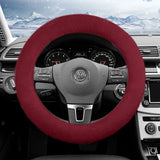 Warm Plush Steering Wheel Cover for Volkswagen Models