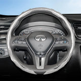 Carbon Fiber Texture Steering Cover for Infiniti