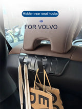Hidden Seat Rear Hook for Volvo XC60 XC90 S90 Car Interior Accessory LINGLUYANG