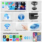 4in1 Wireless CarPlay Adapter for VW Toyota Honda CarPlay Adapter AKAMATE