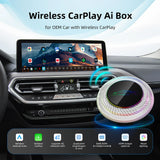 8GB RAM Android 13 Wireless CarPlay AI Box for BMW CarPlay Adapter LEXXSON