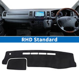 Premium Plush Dashboard Mat for Toyota Hiace 200 Series Dashboard Mat CATUSIKI RHD Standard