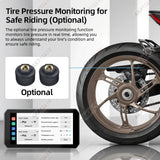 6.3 Inch Waterproof Motorcycle GPS with CarPlay Auto