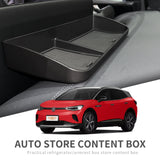 Smabee Car Dashboard Tray for VW ID.4 ID4 Center Console Display Storage Box Hidden Tray Behind Screen Accessories Organizer