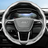 Wave Carbon Fiber Wheel Cover for Audi