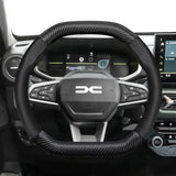 Carbon Fiber Steering Wheel Cover for Dacia Models