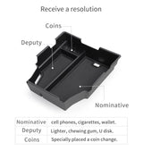 for Chevrolet Traverse 2018 Center Console Armrest Storage Box Car Tray Organizer Tidying Accessories
