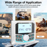 Waterproof MP3 Stereo for Universal Marine Vehicles