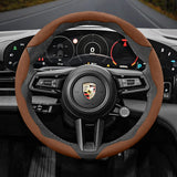 Anti-Slip Segmented Suede Wheel Cover for Porsche