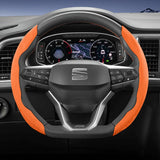 Seat Suede Snap-On Steering Wheel Cover Ibiza Leon