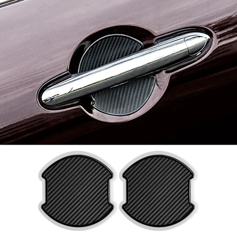Carbon Fiber Door Bowls for Mini Cooper Universal Car Interior Accessory GMUNI