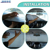 Window Sunshade Heat Insulation for Mitsubishi Pajero Car Interior Accessory HEBE