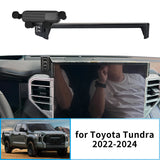 Wireless Charging Mobile Phone Holder for Toyota Tundra 2022–2024 Car Phone Holder OEM