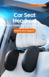 Memory Foam Car Pillow for Travel Adjustable Neck Support Cushion Universal Headrest for Passenger Seat Car Interior Accessor