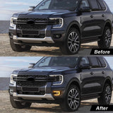 Front Bumper DRL with Turn Signal for Ford Ranger Car Interior Accessory MAGIC COLORM