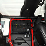 Rear Window Storage Bag for Jeep Wrangler JK JL 4-Dr Car Interior Accessory HEBE
