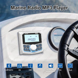 Waterproof Bluetooth Marine Stereo for Boat ATV UTV Car Interior Accessory AKAMATE