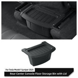 SMABEE for Tesla Model Y Launch 2025 2026 Juniper Car Armrest Rear Storage Box Tray Accessories Tidying