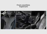 For BMW 5 Series G30 G38 6GT Center Console Gear Shift Panel Trim Sticker Car Premium Interior Accessories Made of Alcantara